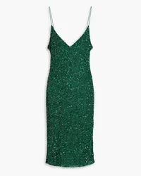 Retrofête Embellished tulle dress - Green Green