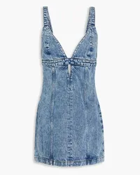 RE/DONE Denim mini dress - Blue Blue