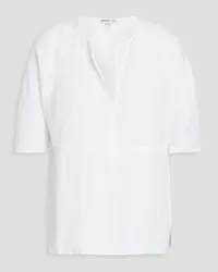 James Perse Linen top - White White