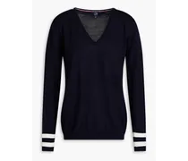 Taysse striped merino wool sweater - Blue