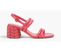 Gianvito Rossi Florea leather sandals - Pink Pink