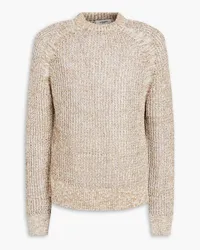 LE 17 SEPTEMBRE Marled knitted sweater - Neutral Neutral