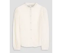 Vitale broderie anglaise cotton shirt - White