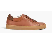 Banf leather sneakers - Brown