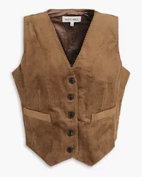 Alex Mill Sloane cotton-corduroy vest - Brown Brown