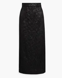 Roksanda Ilincic Ida matelassé midi pencil skirt - Black Black