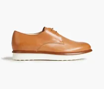 Gomma XL leather brogues - Brown