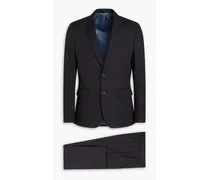 Fit 2 wool-twill suit - Blue