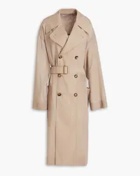 Philosophy Di Lorenzo Serafini Belted wool-blend trench coat - Neutral Neutral