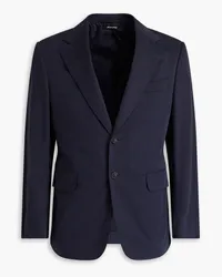 Dunhill Slim-fit cotton-blend gabardine blazer - Blue Blue