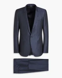 Dolce & Gabbana Wool-blend jacquard suit - Blue Blue