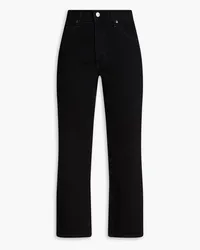 Nobody Denim Hardy mid-rise straight-leg jeans - Black Black