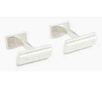 Silver cufflinks - Metallic