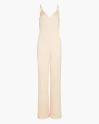 ba&sh Chiva crinkled satin-crepe jumpsuit - Neutral Neutral