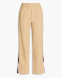 The Upside Jupiter striped cotton-blend track pants - Neutral Neutral