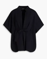 N.Peal Belted cashmere cardigan - Blue Blue