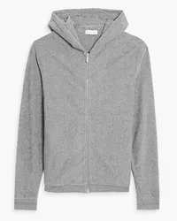 Hamilton and Hare Cotton-terry zip-up hoodie - Gray Gray