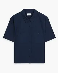 Onia Cotton-poplin shirt - Blue Blue