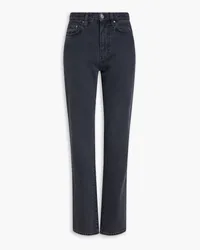 Totême High-rise straight-leg jeans - Black Black