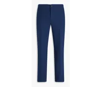 Slim-fit woven pants - Blue