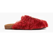T-charm shealing clogs - Red
