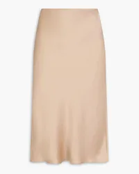 Frame Denim Silk-satin skirt - Neutral Neutral