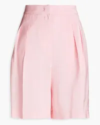 LVIR Pinstriped woven shorts - Pink Pink