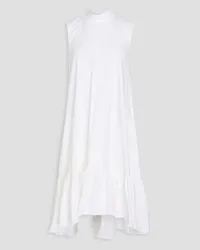 RED Valentino Cotton-blend poplin dress - White White