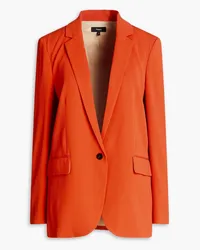 Theory Textured-crepe blazer - Red Red