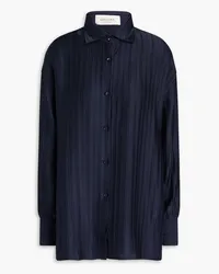 Giuliva Heritage Collection Celia silk shirt - Blue Blue