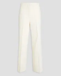 Maje Crepe bootcut pants - White White