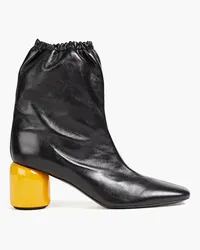 Jil Sander Nikki leather ankle boots - Black Black