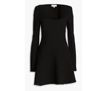 Heidi crepe mini dress - Black