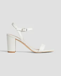 Stuart Weitzman Tibby leather sandals - White White