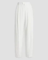 Marni Crepe tapered pants - White White