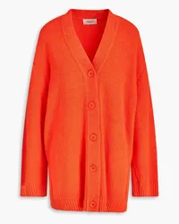 Holzweiler Cotton-blend terry cardigan - Orange Orange