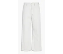 Cotton-twill pants - Gray