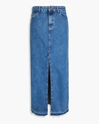 Philosophy Di Lorenzo Serafini Denim maxi skirt - Blue Blue