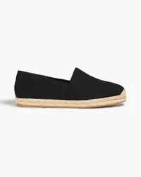 Stuart Weitzman Mykonos twill espadrilles - Black Black