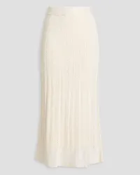 Zimmermann Crochet midi skirt - White White