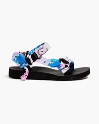 Arizona Love Trekky paisley-print woven sandals - Blue Blue