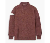 Cutout wool sweater - Pink