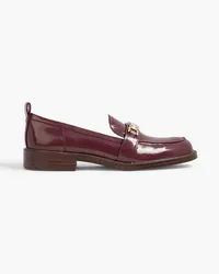 Sam Edelman Christy faux patent-leather loafers - Purple Purple