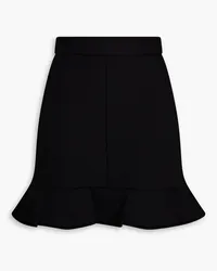 MSGM Fluted ribbed jersey mini skirt - Black Black