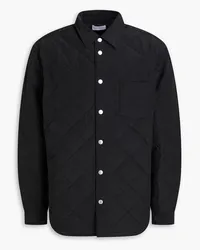 John Elliott + Co Jupiter quilted shell overshirt - Black Black