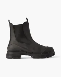 Ganni Rubber Chelsea boots - Black Black