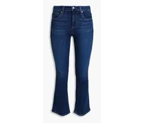 Shelby mid-rise kick-flare jeans - Blue