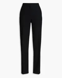 Jil Sander Wool-blend crepe tapered pants - Black Black