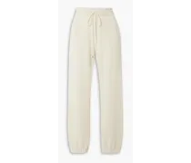 Cashmere track pants - White