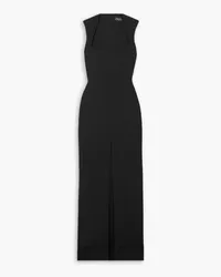 Solace London Sofia stretch-crepe maxi dress - Black Black